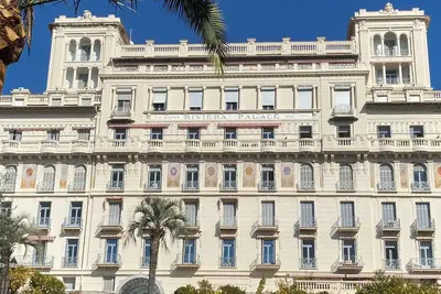 Image de Menton au Riviera Palace, très joli T2 à la mer avec toutes commodités