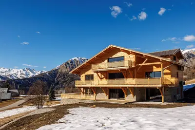 Image de Bel appartement Rdc  chalet haut de gamme proche Lac d'Allos et pistes de ski