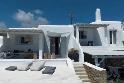 Image de Villa 11. 7 - A Chic 4-bedroom villa with WiFi, fitness room in lovely Mykonos