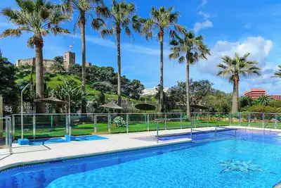 Image de Appartement réservé aux familles 'My Beach House' avec vue sur la montagne, Wi-Fi et climatisation
