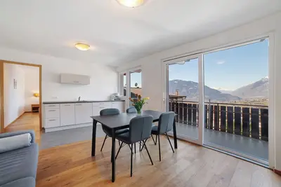 Image de Appartement \"Preiss Typ A\" avec vue sur les montagnes, balcon et Wi-Fi