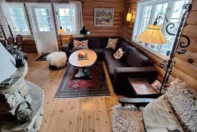 Image de Cozy and quietly located cabin on Lifjell with sauna