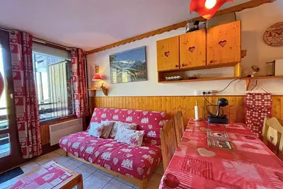 Image de Grand studio pour 4, Les Menuires, aux pieds des pistes