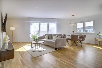 Image de Exclusive 3-room luxury maisonette apartment, near Ffm airport\/Wiesbaden\/Mainz