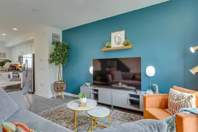 Image de 2026 3-bedroom townhome in charming Philadelphia with Ac, WiFi