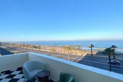 Charming apartment: Panoramic terrace with sea view