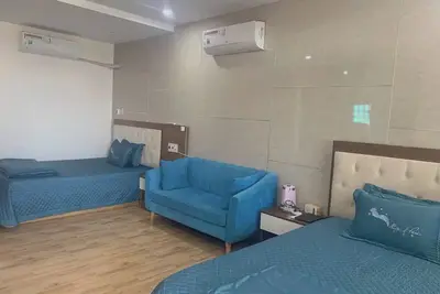 Image de Economy Double Studio with balcony, beach-near, with garden café on ground floor