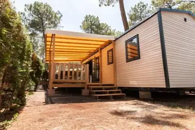 Image de Mobil-home ● Aufgehobene Terrasse