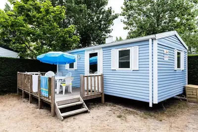 Image de Mobil-home ● Aufgedeckte Terrasse