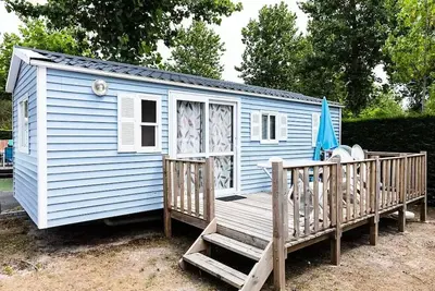 Image de Mobil-home - Aufgedeckte Terrasse
