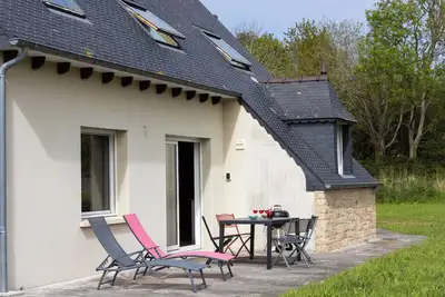 Image de Maison de vacances 'Maison De Charlie' avec terrasse privée, jardin privé et Wi-Fi