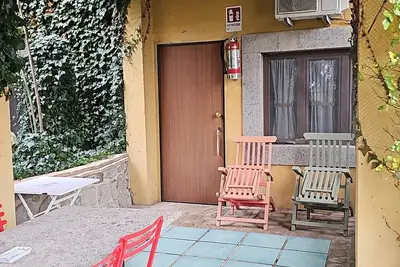 Image de Apartment with garden view