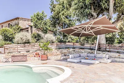 Image de Merveilleuse maison de vacances privée avec climatisation, Wifi, piscine, Tv et terrasse