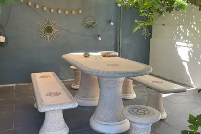 Image de Villa 3 chambres avec piscine privée et terrain de pétanque