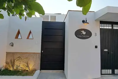 Peaceful two-bedroom apartment in the Magical Town of Comala! Pastoral views.