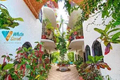 Image de Central Hacienda 5 min from the beach and the famous 5th ave with swimming pool