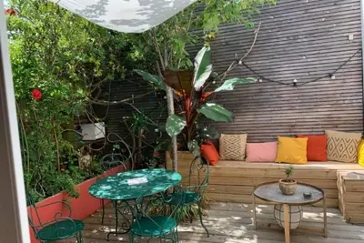 Image de Maison cosy avec patio privé