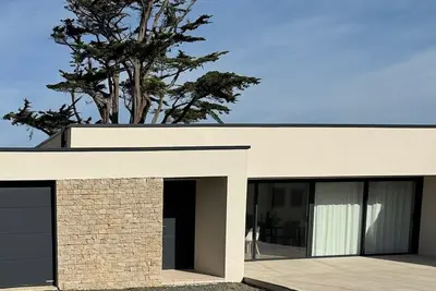 Image de Maison à 100 m de la plage du Coz-Pors, neuve de plain-pied