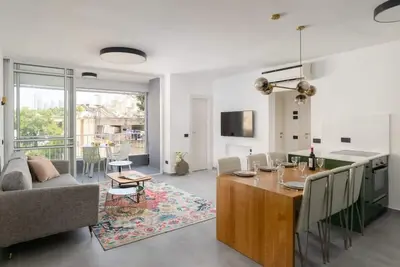 Image de Bright 3br with Balcony in Dizengoff by HolyGuest