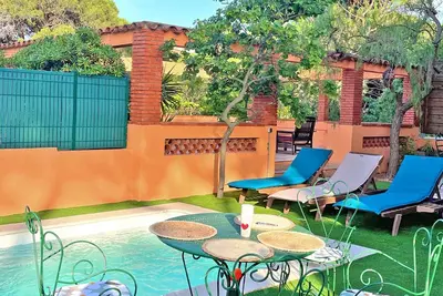 Image de Appartement T3 - Rez de jardin - Piscine privée - Climatisation - WiFi - Sémaphore - Sainte Maxime