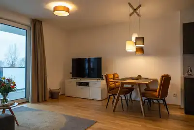 Image de 210 Apartment Langeoog with balcony and sea view as well as lake view - 210 Fewo Langeoog