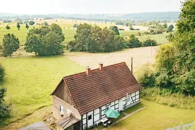 Image de Old forester's lodge on the edge of the forest