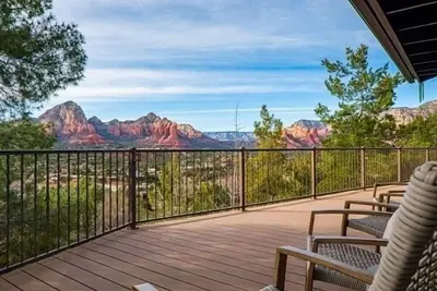 Image de Mystic Mountain Escape West Sedona – Breathtaking Views w/Hot Tub & Coffee Bar!