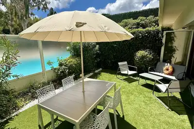 Image de T2 Rez de jardin bord de plage