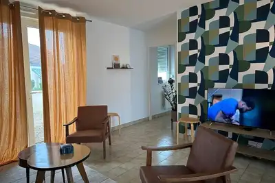 Image de Maison Seventies, climatisée, parking privé
