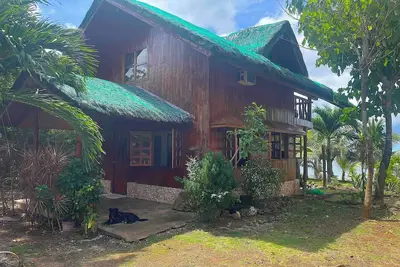 Siquijor Sea Front House, 2 story, amazing sunset view