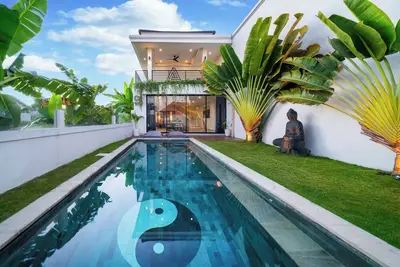 Image de Charming 3-bedroom villa with rice fields view in Canggu