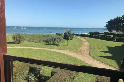 Image de appartement vue mer accès direct plage