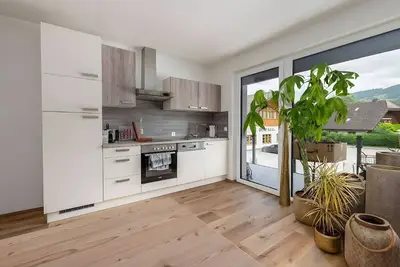 Image de Appartement de vacances 'Pruggernglück' avec vue sur la montagne, terrasse privée et Wi-Fi