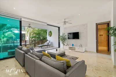 2 Br. Luminous and Spacious Pool View Apt.