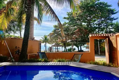 Image de Lirio House. front beach. 3 ensuites, 1km from old center, with pool, wifi and Bbq