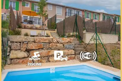 Image de Maison 4* | 70m² | Piscine |Parking | Wifi |Clim