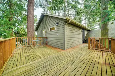 2 Mi to Burien: Peaceful Studio w/ Deck!