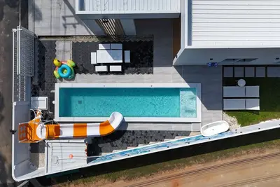 Image de 3-bedroom secluded pool villa in AoNang with slide, WiFi, Ac, pool table, washer
