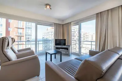 Appartement avec vue sur la mer à Middelkerke