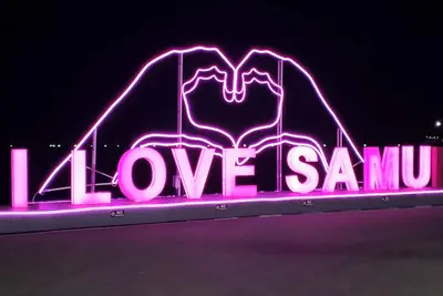 Image de Island Hopperz Hostel Koh Samui, Koh Tao/Phangan Connections Cafe Buds Workspace