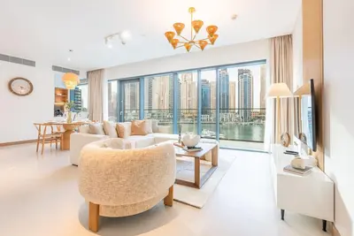 Image de Water and City Views 2 Br with Spacious Balcony, Vida Residences, Dubai Marina