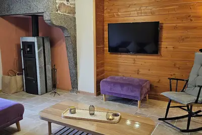 Image de maison au fil de l'eau