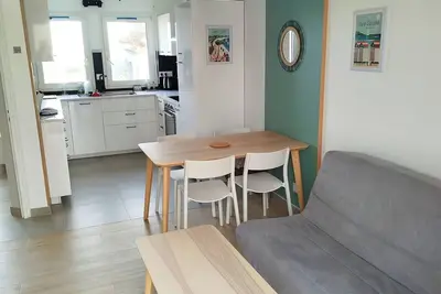 Appartement cosy et rénové avec vue mer