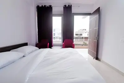 Image de Chic 1-bedroom with Ac, WiFi & shared kitchen & living space in fab New Delhi