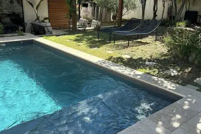 Image de Maison d'architecte avec piscine au cœur de Marseillan-Ville