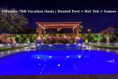 Image de 7br/4bath Getaway w/Arcade Room, Heated Pool, Billiards, Hot Tub & Mini Golf