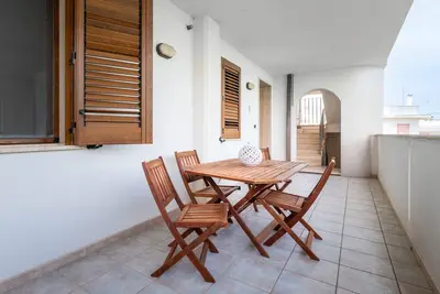 Image de Appartement 'Otranto - Apt 1' avec terrasse partagée, Wi-Fi et climatisation