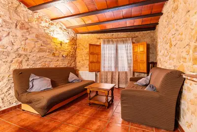 Image de Maison sur les montagnes 'Virginia' avec vue sur les montagnes et balcon