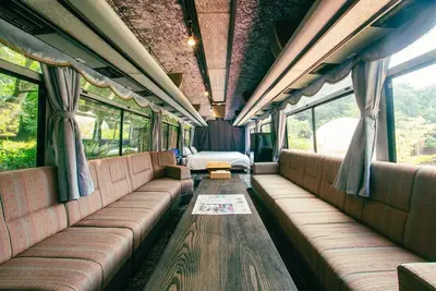 Image de Bus house2 people1 night 2 meals and free drinksRecommended for couples and friends / Sumoto City Hyōgo