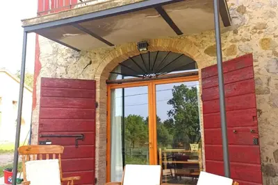 Image de Casina Rossa, nestled in the Tuscan countryside